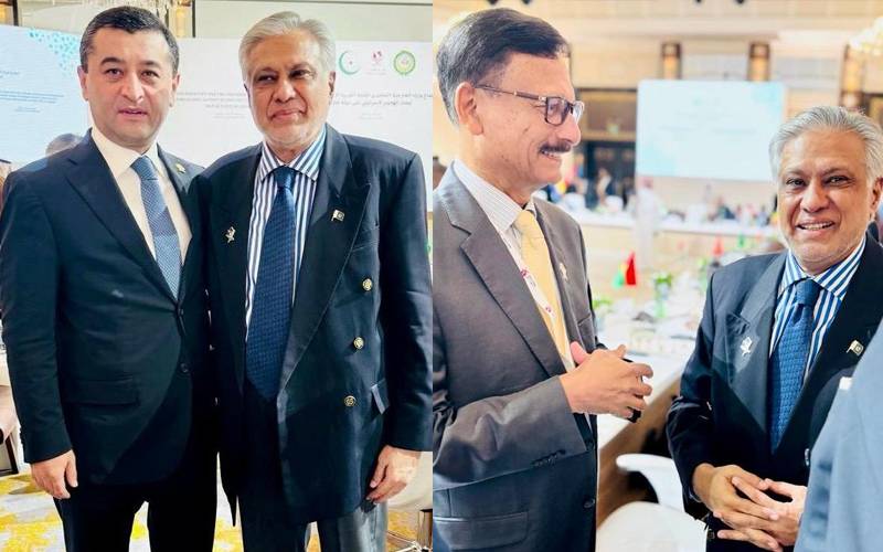 دوحہ ؛اسحاق ڈار کی بنگلہ دیش کے مشیر خارجہ اور ازبک ہم منصب سے ملاقاتیں