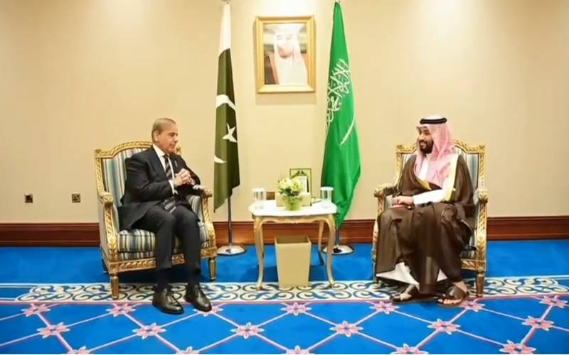 وزیراعظم شہباز شریف کی سعودی ولی عہد سے ملاقات، اسرائیلی جارحیت سوچی سمجھی سازش قرار