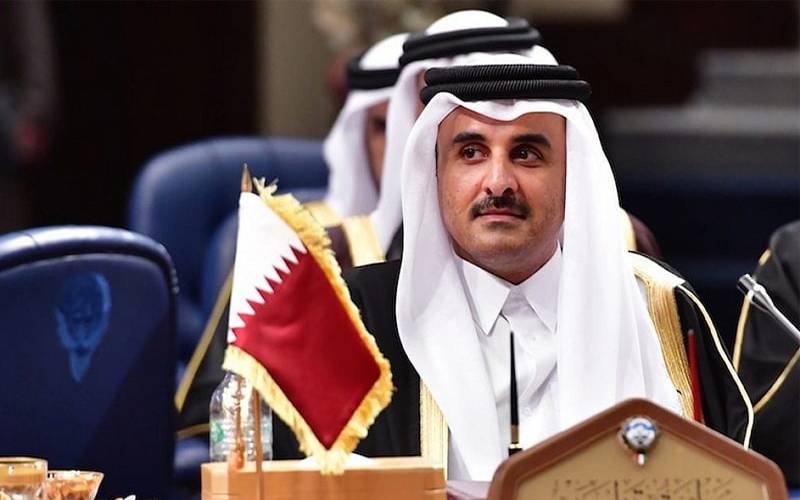 گریٹر اسرائیل کا ایجنڈا عالمی امن کیلئے شدید خطرہ ہے، امیر قطر
