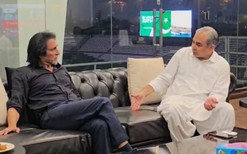  اینڈی پائی کرافٹ تنازع ، پی سی بی چئیرمین نے رمیز راجہ اور نجم سیٹھی کو مشاورت کیلئے بلالیا