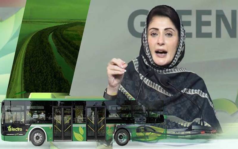 وزیراعلیٰ پنجاب مریم نواز نے وزیرآباد کے لئے الیکٹرک بس پراجیکٹ کا افتتاح کر دیا