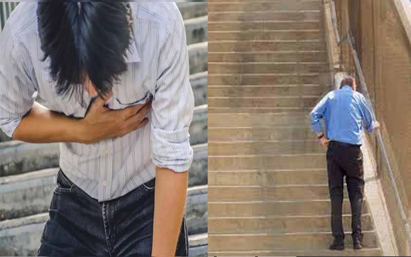 کیا سیڑھیاں چڑھتے ہوئے سانس پھول جانا کسی مرض کی نشانی ہوتی ہے؟