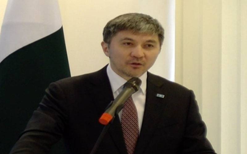 پاکستان کو بین الاقوامی نارتھ ساوتھ ٹرانسپورٹ،ٹرانس کیسپئین یا مڈل کوریڈورکا حصہ ہونا چاہئے؛قازق سفیر