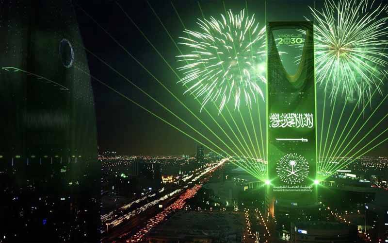 سعودی عرب کا قومی دن منانے کی تیاریاں، اسلام آباد کو سجا دیا گیا