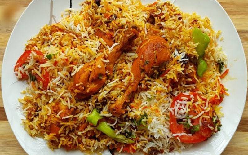 چکن دیگی بریانی بنانے کی آسان ترکیب 