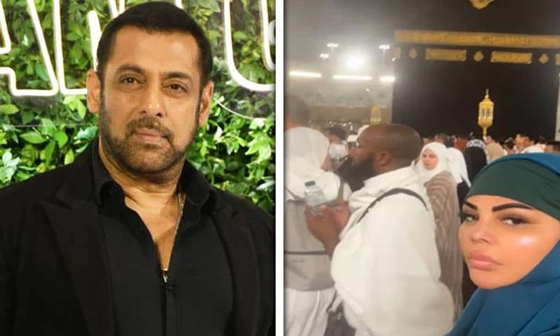 بھارتی اداکارہ راکھی ساونت کی سلمان خان کو عمرہ ادائیگی کی تجویز 