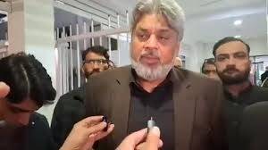 پی ٹی آئی رکن اسمبلی حامد رضا اپوزیشن اتحاد کے سیکریٹری اطلاعات کےعہدے سے مستعفی