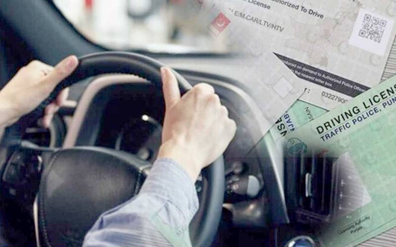  بغیر لائسنس ڈرائیونگ پر مقدمات ،یکم اکتوبر کی ڈیڈ لائن مقرر