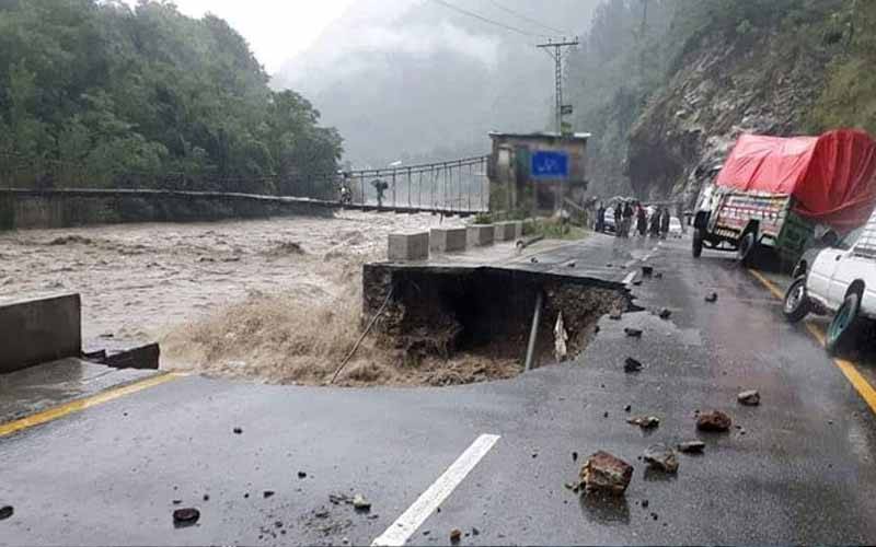 سیلاب سے موٹروے سمیت 200 سے زائد سڑکیں متاثر ہو چکی :پی ڈی ایم اے پنجاب 