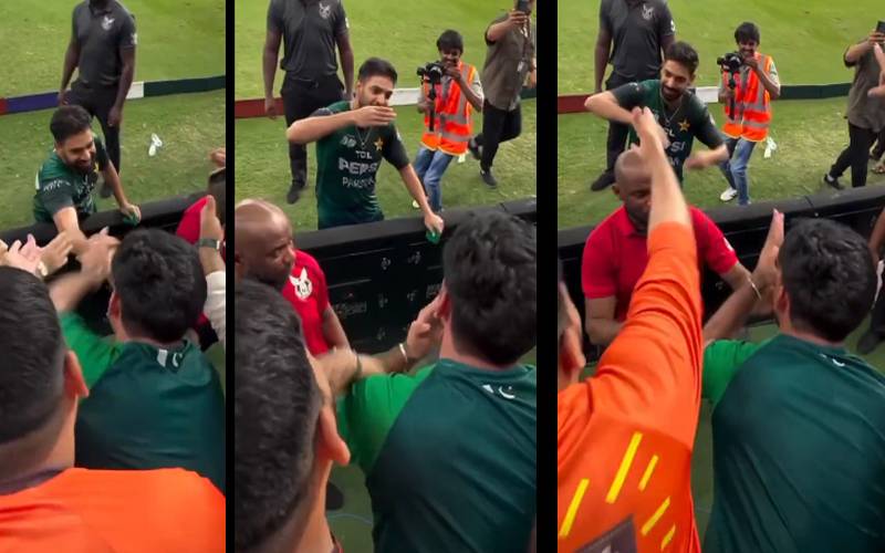 ’’بدلہ لینا ہے، چھوڑنا نہیں ہے‘‘ جذباتی شائقین کی حارث رؤف سے گفتگو سوشل میڈیا پر وائرل