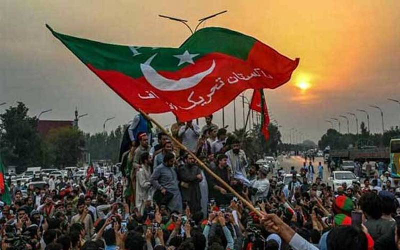 پی ٹی آئی کا آج پشاور میں پاور شو، تیاریاں مکمل، سٹیج تیار