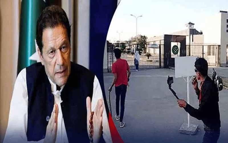  جی ایچ کیو حملہ کیس: عمران خان کی ٹرائل روکنے کی درخواست دائر 