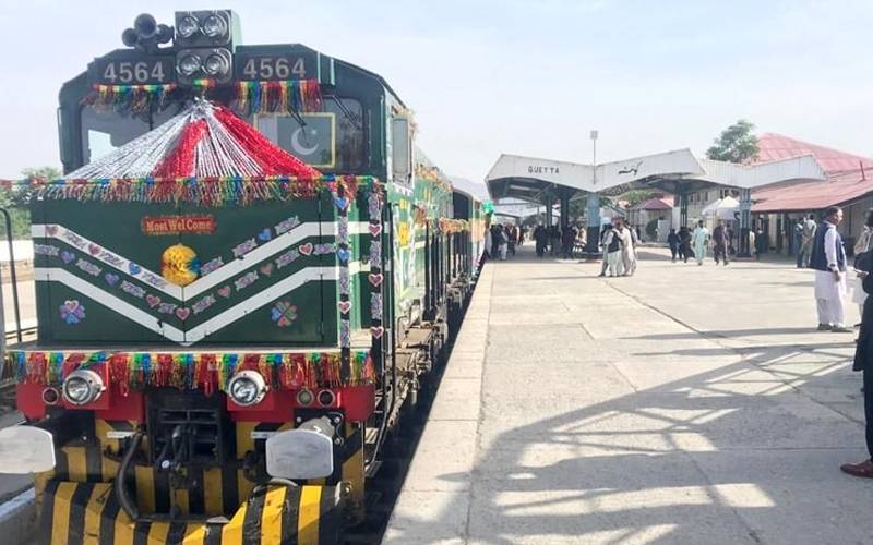 کوئٹہ سے اندرون ملک کے لئے ٹرین سروس 5روز بعدبحال