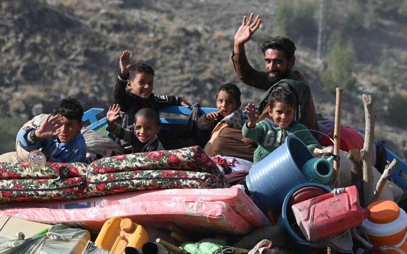 افغان پناہ گزینوں کی وطن واپسی کا عمل جاری 