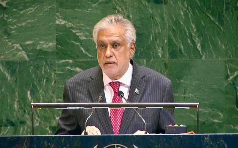فلسطینی اتھارٹی 20نکاتی معاہدے کو خوش آمدید کہہ رہی ہے اور یہاں تنقید ہو رہی ہیں؛اسحاق ڈار 