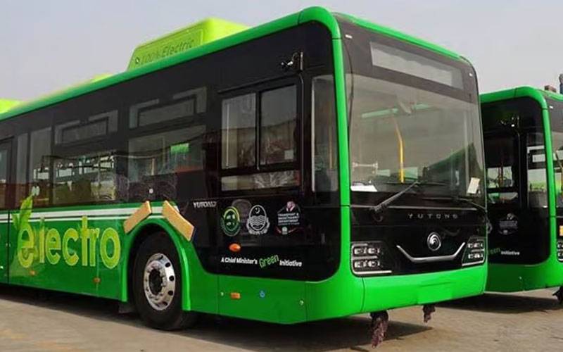 لاہور : الیکٹرک بسوں کا نیامنصوبہ، افتتاح کل ہوگا 