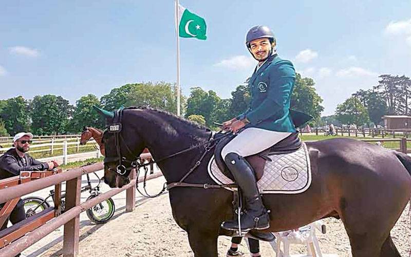 پاکستانی گھڑ سوار کا ایشین گیمز کیلئےکوالیفائی