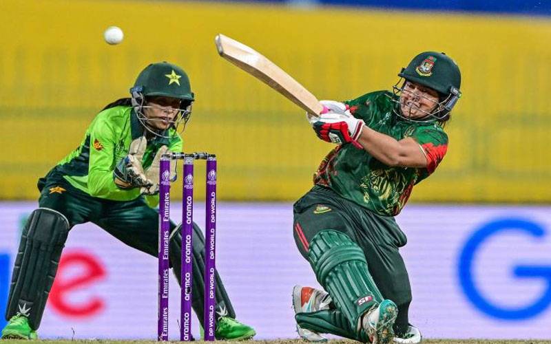 ویمنز ورلڈ کپ؛ بنگلہ دیش نے پاکستان کو ہرا دیا