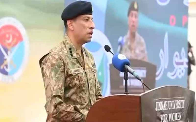 ڈی جی آئی ایس پی آر کی کنیئرڈ کالج فار ویمن یونیورسٹی کا دورہ، اساتذہ اور طالبات سے گفتگو