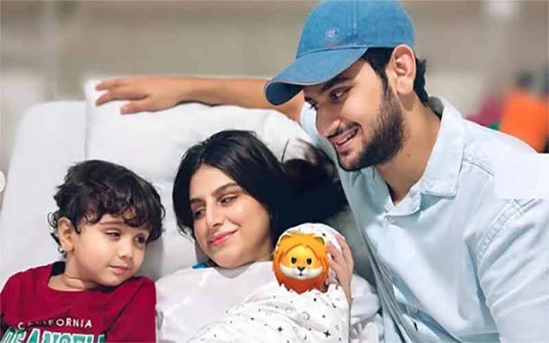  معروف یوٹیوبر معاذ صفدر کے ہاں بیٹے کی پیدائش، نومولود کی تصویر شیئر