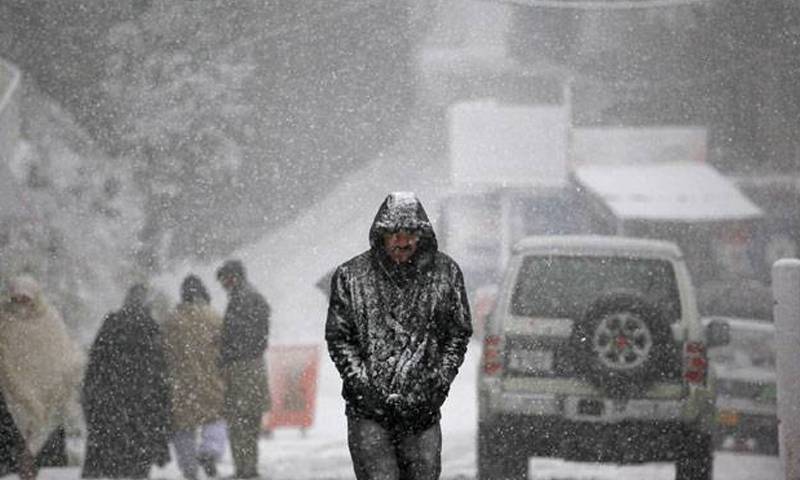  سوات میں گودر ٹاپ پر موسمِ سرما کی پہلی برف باری 