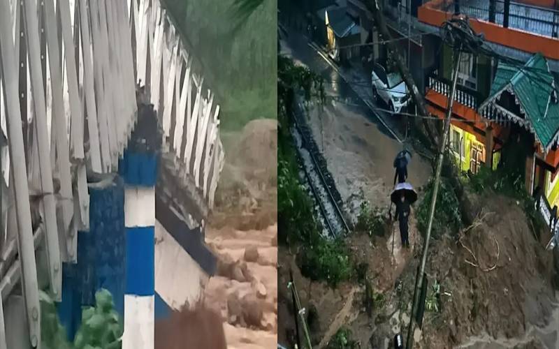 بھارت: مغربی بنگال میں طوفانی بارشوں کے باعث پُل ٹوٹ گیا، حادثے میں 6 افراد ہلاک