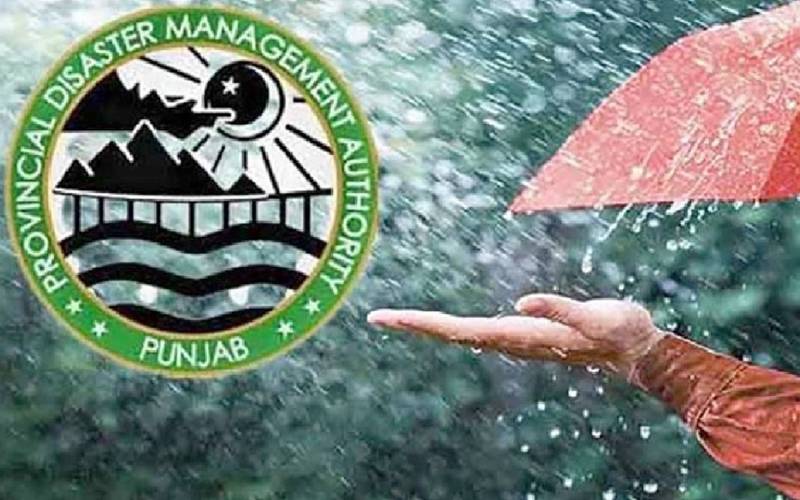 پی ڈی ایم اے پنجاب کی اگلے 24 گھنٹوں میں مزید بارشوں کی پیشگوئی 