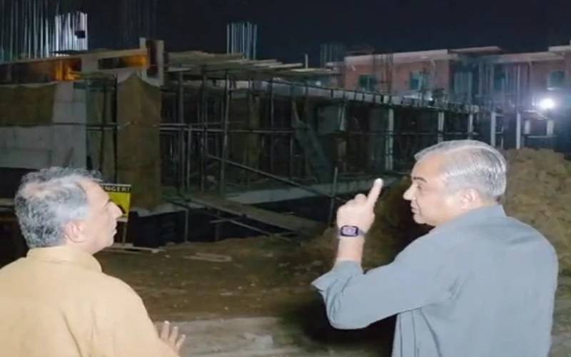 اسلام آباد، محسن نقوی کا نیشنل پولیس اکیڈمی کا رات گئے اچانک دورہ، ترقیاتی کاموں کا جائزہ
