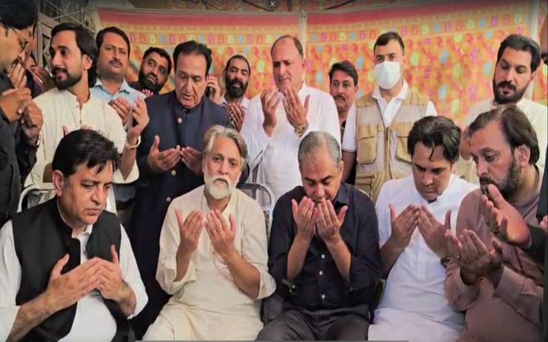 محسن نقوی  کی مراد خان کی رہائشگاہ  آمد،سابق ڈپٹی میئرسواتی خان کے انتقال پر اظہار تعزیت