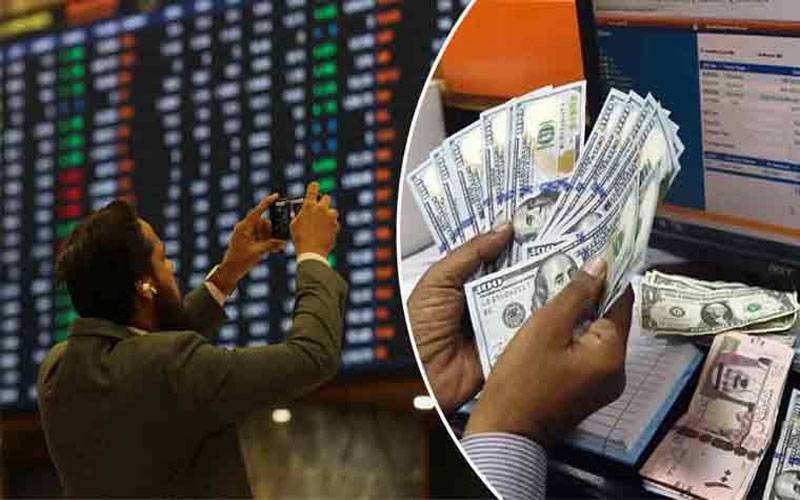 سٹاک مارکیٹ میں شدید مندی ، ڈالر سستا 