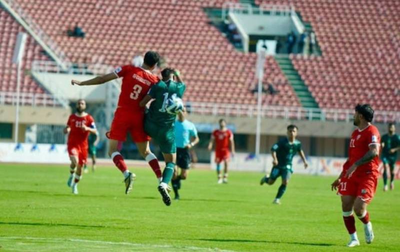AFC ایشین کپ کوالیفائرز: پاکستان اور افغانستان کا میچ ایک، ایک گول سے برابر