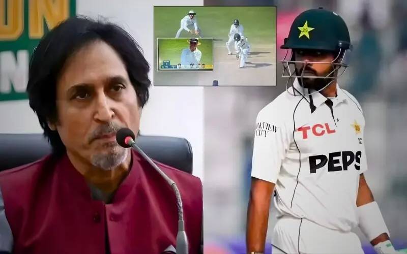  کمنٹری کے دوران رمیز راجا کا مائیک کھلا رہ گیا،بابر اعظم کی بے عزتی کرتے گفتگو وائرل ہو گئی 