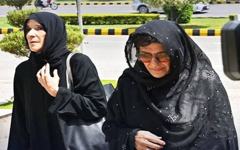  5 اکتوبر احتجاج کیس: عمران خان کی بہنوں کی عبوری ضمانت میں توسیع