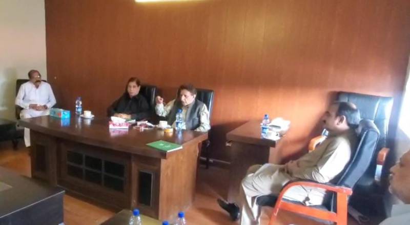 مسلم لیگ ن آزادکشمیر کا اجلاس ، بھارتی وزراء کے بیانات کی سخت مذمت