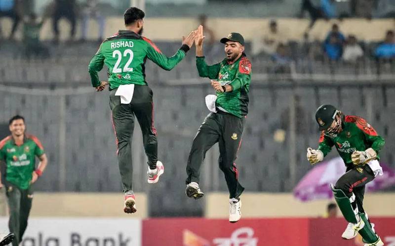 پہلا ون ڈے: بنگلا دیش نے ویسٹ انڈیز کو 74 رنز سے شکست دیدی