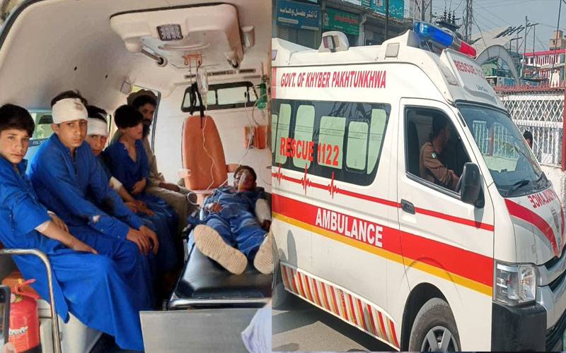 لوئردیر:پاک افغان بارڈر کےقریب سکول وین حادثے کا شکار،12طلبہ زخمی