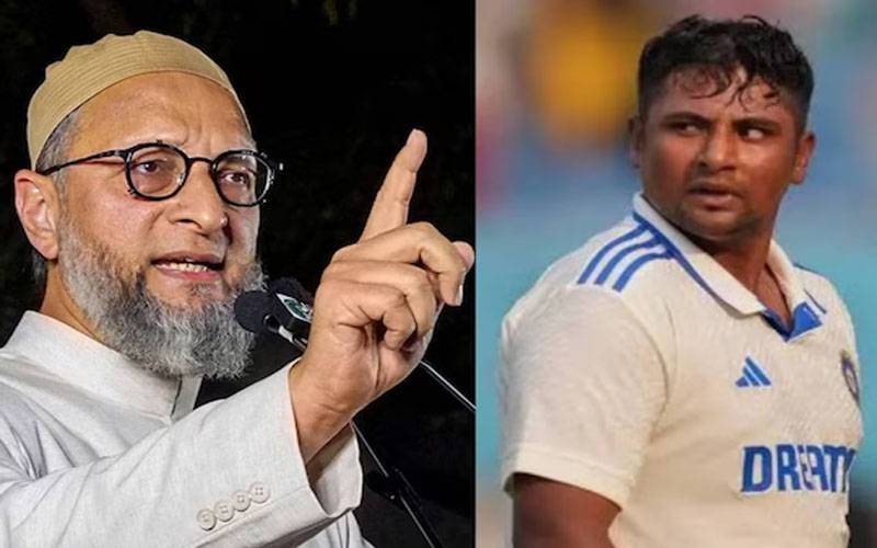 بھارتی بورڈ کی ناانصافی ،سرفراز خان کو سلیکٹ نہ کرنے پر اسد الدین اویسی ناراض