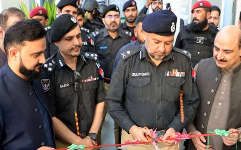پشاور میں صوبے کا پہلا جدید پولیس سہولت مرکز قائم