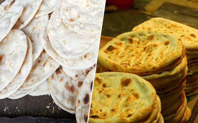 لاہور میں نان اور روٹی قیمت میں اضافہ کر دیا گیا