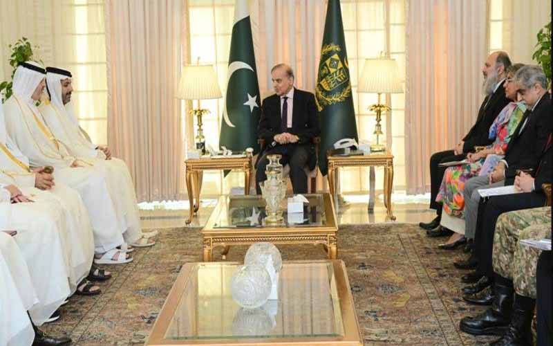 وزیراعظم سے قطری وزیرتجارت کی ملاقات، سرمایہ کاری اور تعاون بڑھانے پر اتفاق
