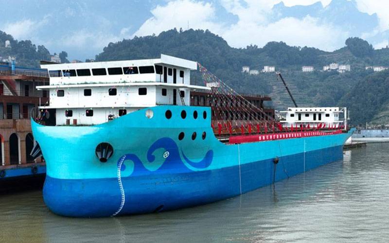 دنیا کا سب سے بڑا الیکٹرک بحری جہاز لانچ