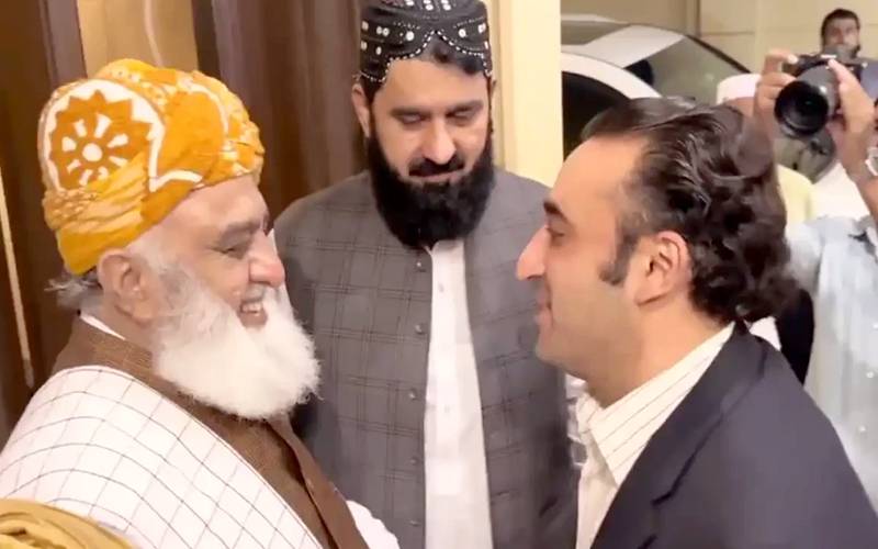 بلاول بھٹو زرداری اور مولانا فضل الرحمان کے درمیان اہم ملاقات آج ہوگی 