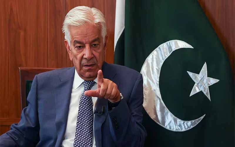  افغان طالبان کو دہلی کنٹرول کررہا ہے، اسلام آباد کی طرف نظر اٹھا کر دیکھنے والے کی آنکھیں نکال دیں گے:خواجہ آصف
