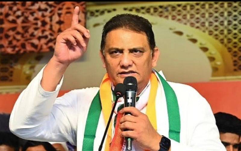 سابق کرکٹر اظہر الدین بھارتی کابینہ میں شامل 