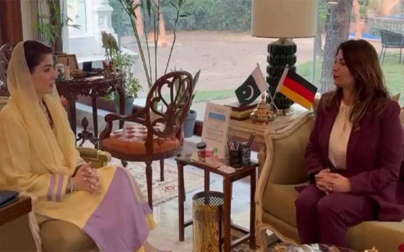 پاکستان اور جرمنی امن، ترقی اور انسانی وقار کی مشترکہ اقدار کے حامل ہیں: مریم نواز
