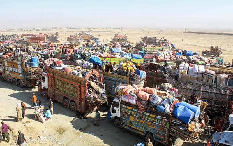 چمن بارڈر سے ایک روز میں 10 ہزار700 افغان مہاجرین کو افغانستان واپس بھیج دیا گیا