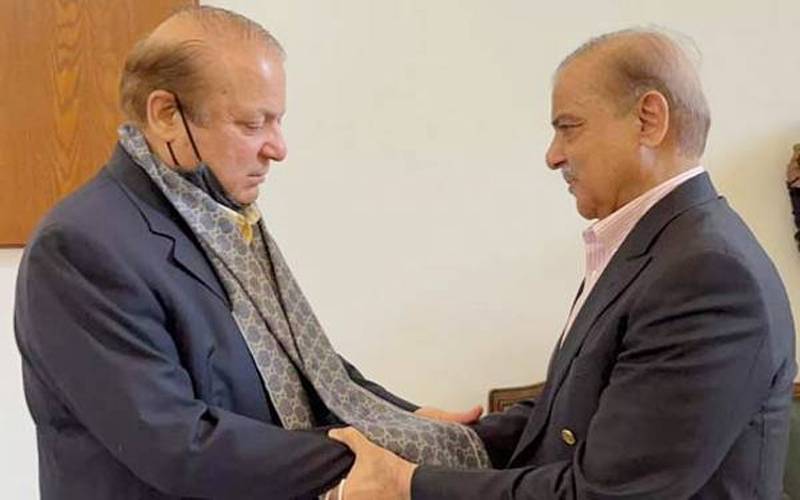 وزیراعظم شہبازشریف کی نوازشریف سے ملاقات، ملکی سیاسی  ومعاشی صورتحال پر تبادلہ خیال