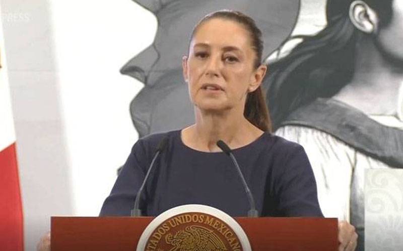 میکسیکو کی صدر کیساتھ نامعلوم شخص کی نازیبا حرکت، کلاؤڈیا شینبام نے مقدمہ درج کرا دیا 