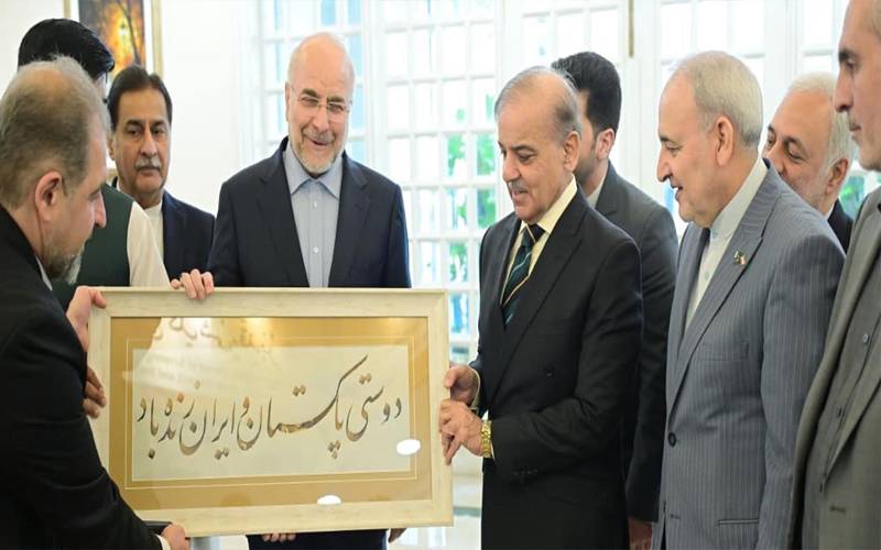 پاکستان اور ایران عالمی امن و مسلم امہ کے اتحاد کیلئے پرعزم ہیں: وزیراعظم