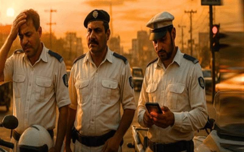 کراچی میں ای چالان سسٹم کا نفاذ ! ٹریفک پولیس اہلکاروں پر بڑی پابندی عائد